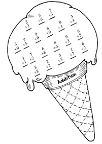 Einfache Addition für Kinder - Arbeitsblatt 73