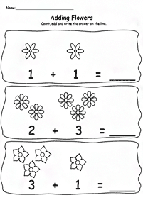 Einfache Math für Kinder - Arbeitsblatt 10