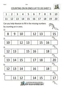 Einfache Math für Kinder - Arbeitsblatt 171