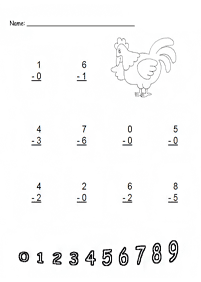 Einfache Math für Kinder - Arbeitsblatt 193