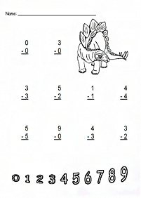 Einfache Math für Kinder - Arbeitsblatt 221