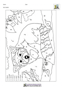 Einfache Math für Kinder - Arbeitsblatt 235