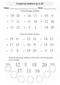 Math für Kinder - Arbeitsblatt 118