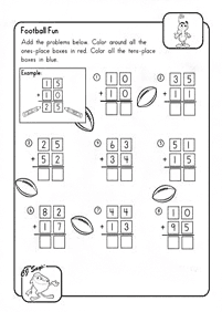 Math für Kinder - Arbeitsblatt 132