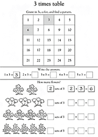 Math für Kinder - Arbeitsblatt 140