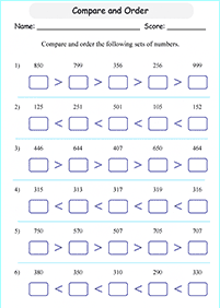 Math für Kinder - Arbeitsblatt 171
