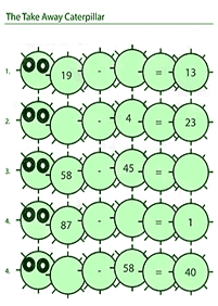 Math für Kinder - Arbeitsblatt 179