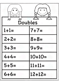 Math für Kinder - Arbeitsblatt 180