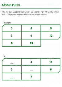 Math für Kinder - Arbeitsblatt 181