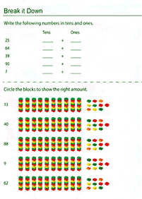 Math für Kinder - Arbeitsblatt 247