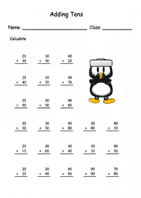 Math für Kinder - Arbeitsblatt 252