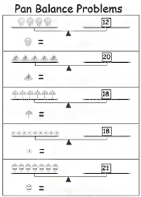 Math für Kinder - Arbeitsblatt 263