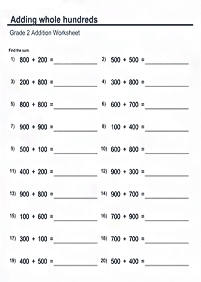 Math für Kinder - Arbeitsblatt 285