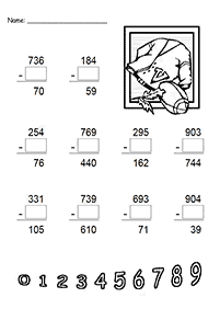 Math für Kinder - Arbeitsblatt 55