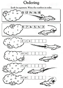 Überspringen Zählen - Arbeitsblatt 126