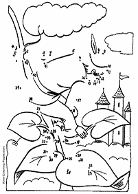 Verbinden Sie die Punkte - Arbeitsblatt 114