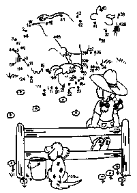 Verbinden Sie die Punkte - Arbeitsblatt 49