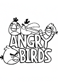 Angry Birds Malvorlagen - Seite 55