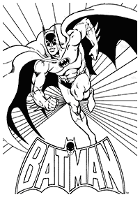 Batman Malvorlagen - Seite 30