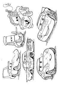 Cars (Disney) Malvorlagen - Seite 170