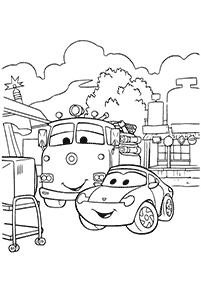Cars (Disney) Malvorlagen - Seite 38