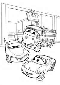 Cars (Disney) Malvorlagen - Seite 71