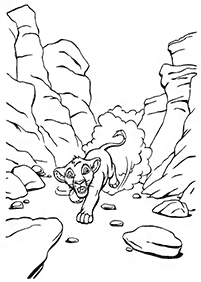 Der König der Löwen Malvorlagen - Seite 18
