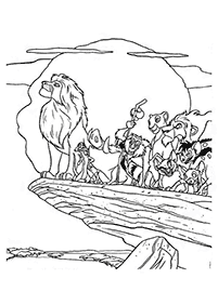 Der König der Löwen Malvorlagen - Seite 20