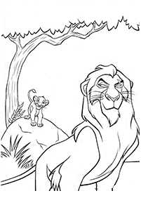 Der König der Löwen Malvorlagen - Seite 23