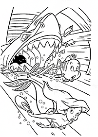 Ariel - die kleine Meerjungfrau Malvorlagen - Seite 76