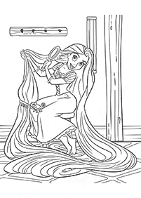 Rapunzel (Tangled) Malvorlagen - Seite 10