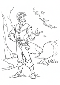 Rapunzel (Tangled) Malvorlagen - Seite 17
