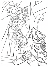 Rapunzel (Tangled) Malvorlagen - Seite 5