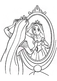 Rapunzel (Tangled) Malvorlagen - Seite 58