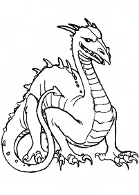 Drachen Malvorlagen - Seite 61