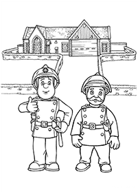 Feuerwehrmann Malvorlagen - Seite 1