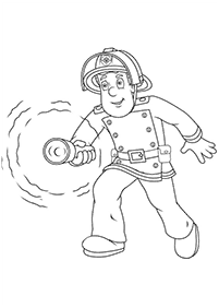 Feuerwehrmann Malvorlagen - Seite 10