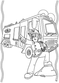 Feuerwehrmann Malvorlagen - Seite 12