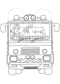 Feuerwehrmann Malvorlagen - Seite 49