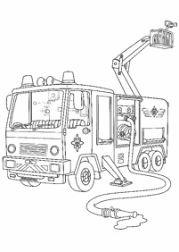 Feuerwehrmann Malvorlagen - Seite 54