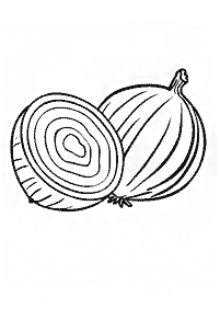 Gemüse Malvorlagen - Seite 12