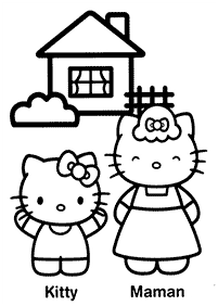 Hello Kitty Malvorlagen - Seite 31