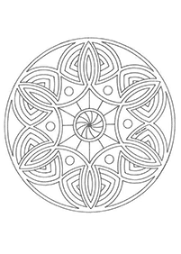 Mandalas Malvorlagen - Seite 13