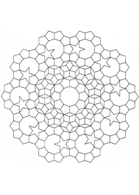 Mandalas Malvorlagen - Seite 18