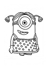 Minions Malvorlagen - Seite 14