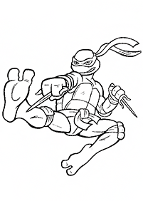 Ninja Turtles Malvorlagen - Seite 28