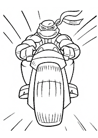 Ninja Turtles Malvorlagen - Seite 52