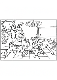 Ninja Turtles Malvorlagen - Seite 68
