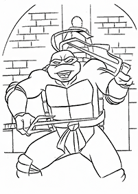 Ninja Turtles Malvorlagen - Seite 72