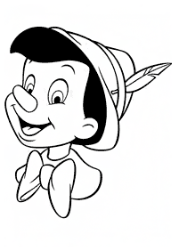 Pinocchio Malvorlagen - Seite 12